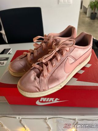 Zapatillas Nike Rosa Satinadas