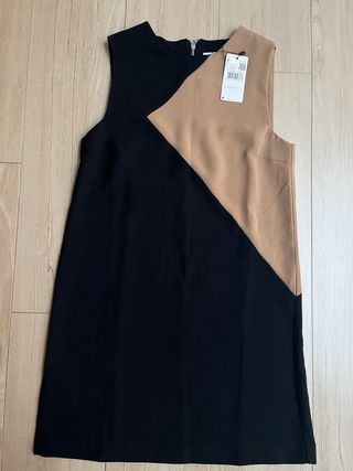 Vestido Mango bicolor Talla M