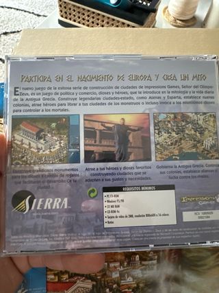 Señor del Olimpo Zeus PC CD-ROM Sierra