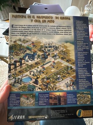 Señor del Olimpo Zeus PC CD-ROM Sierra