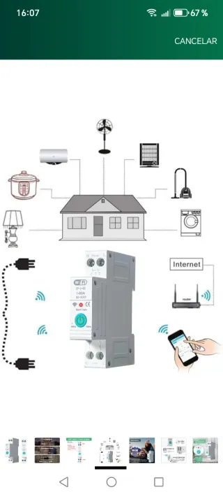 Interruptor WiFi Inteligente Tuya/Smart Life