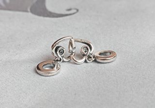 Colgante y cuentas Entre Corazones