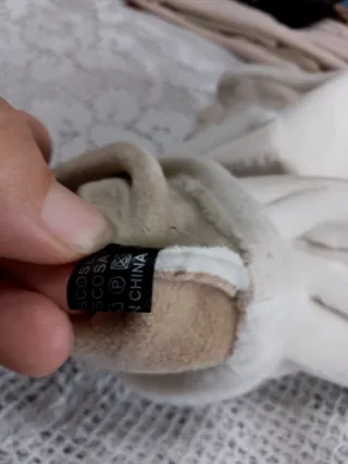 Guanti donna fibbia dorata bianchi