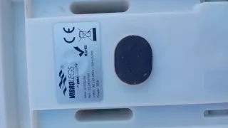 Masajeador de pies vibratorio naranja