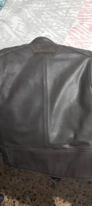 Chaqueta de cuero Alpinestars para moto