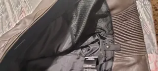 Chaqueta de cuero Alpinestars para moto