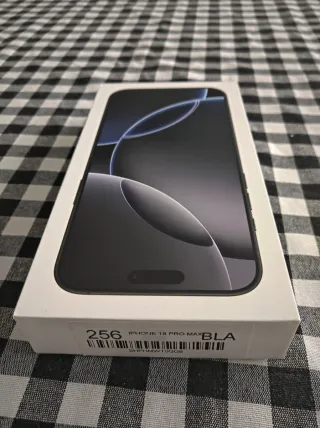 iPhone 16 Pro Max 256GB Negro NUEVO