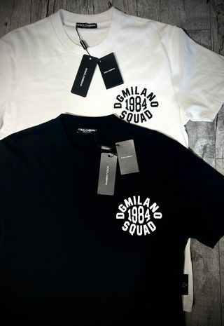 Camiseta Off-White Negra y Dorada Caballero