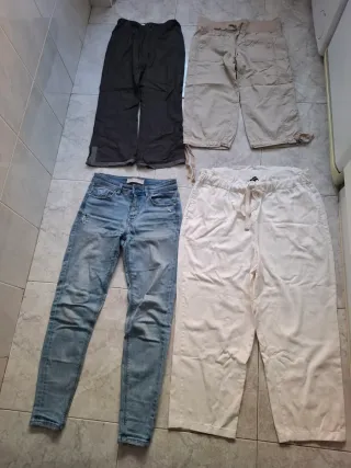 Regalo Lote 4 Pantalones Mujer Talla S SI COMPRAS