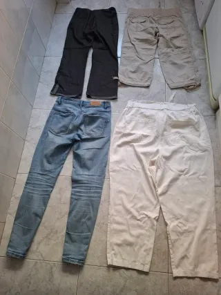 Regalo Lote 4 Pantalones Mujer Talla S SI COMPRAS