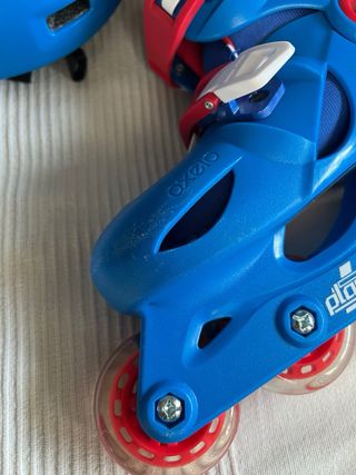 Patines Oxelo Talla 28-30 con Protecciones y Casco