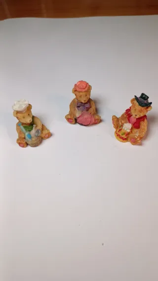 Lote 14 Figuras Osos, Conejos, Pollitos