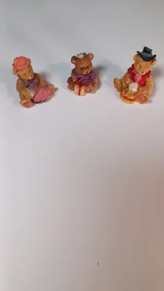 Lote 14 Figuras Osos, Conejos, Pollitos