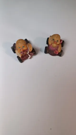 Lote 14 Figuras Osos, Conejos, Pollitos