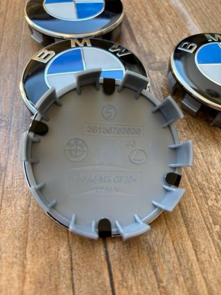 PACK 6 EMBLEMAS BMW - nuevos