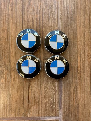 PACK 6 EMBLEMAS BMW - nuevos