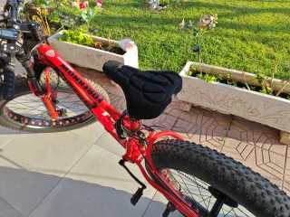 Bicicleta Fat Bike Roja