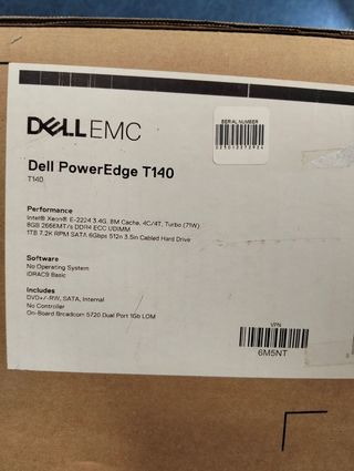 DELL PowerEdge T140 Torre – Server Intel Xeon