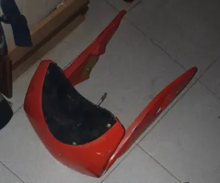 Carcasa minimoto roja