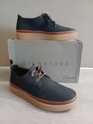 Zapatos Clarks Clarkwood Low Talla 42.5 Azul