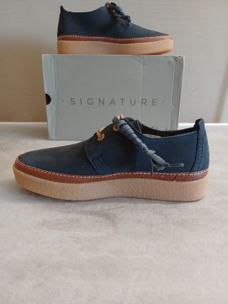 Zapatos Clarks Clarkwood Low Talla 42.5 Azul