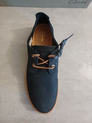 Zapatos Clarks Clarkwood Low Talla 42.5 Azul
