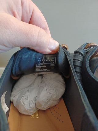 Zapatos Clarks Clarkwood Low Talla 42.5 Azul