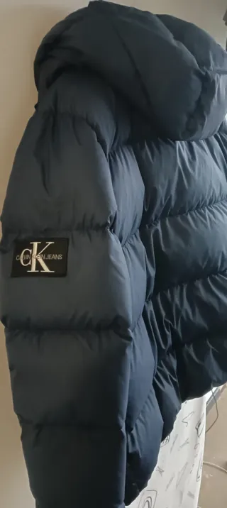 Chaqueta Calvin Klein Jeans Plumas Azul