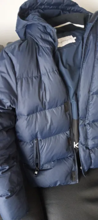 Chaqueta Calvin Klein Jeans Plumas Azul