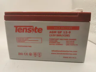 2 Baterías 12V Tenste