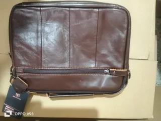 Bolso Bullcaptain Marrón Piel