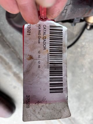 Catalizador Kia Río