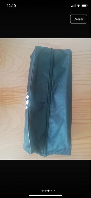 Bolso Deporte Media Maratón Vitoria Negro