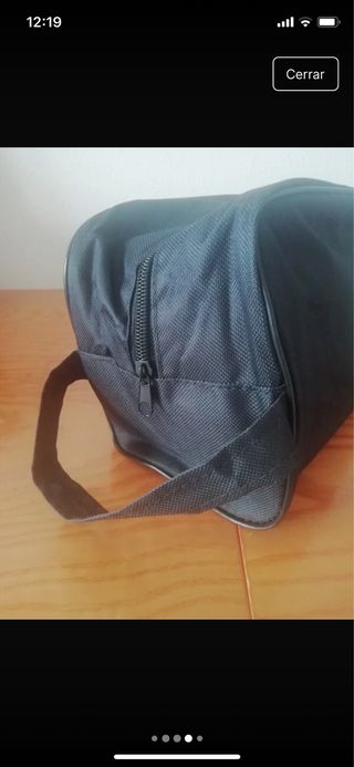 Bolso Deporte Media Maratón Vitoria Negro