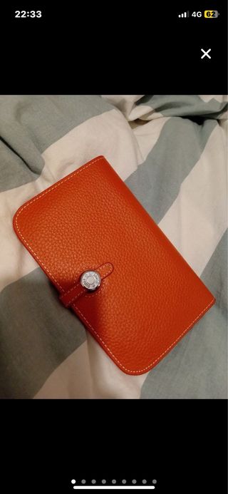 Cartera Hermes Naranja