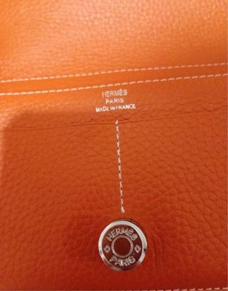 Cartera Hermes Naranja