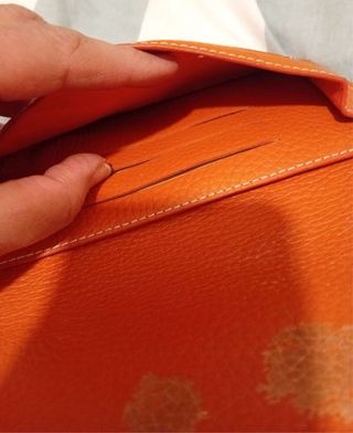 Cartera Hermes Naranja