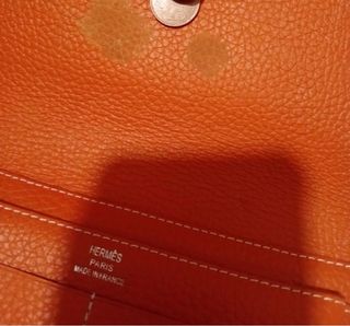 Cartera Hermes Naranja