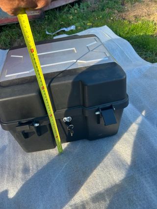 Baúl para moto con cerradura