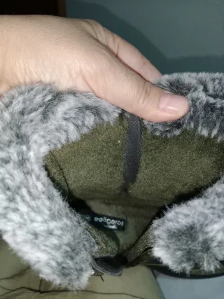 Botas Galigeros calentitas verde oliva