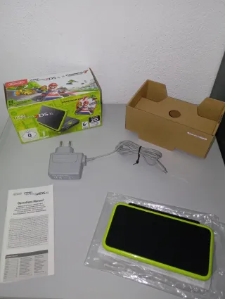 Nintendo New 2DS XL Negra y Lima