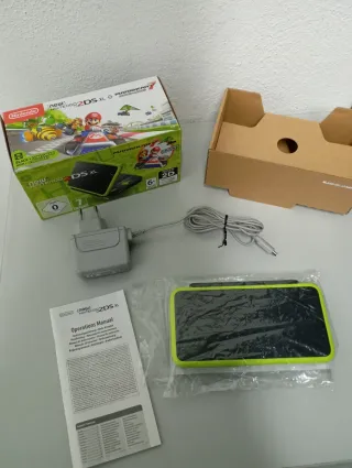 Nintendo New 2DS XL Negra y Lima