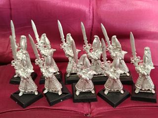 10 x Maestros de  la espada de hoeth altos elfos