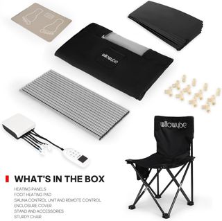 Sauna infrarroja portátil 6 placas