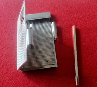 Estuche metálico vintage carnet de baile