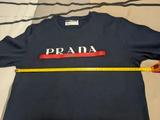 Sudadera Prada Azul Talla XL