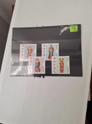 Sellos Brasil Navidad 1983