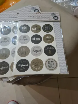 Set di adesivi Hüftgold 6 confezioni