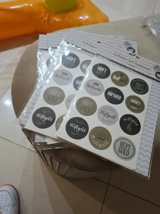 Set di adesivi Hüftgold 6 confezioni