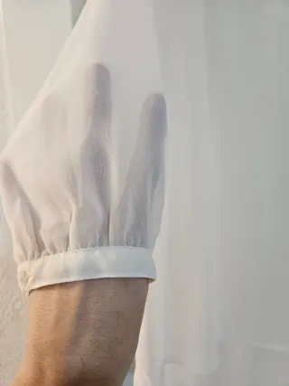 Camisa fluida blanca